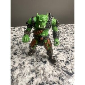 Green Orc Warrior Action Figure Fantasy Monster Toy